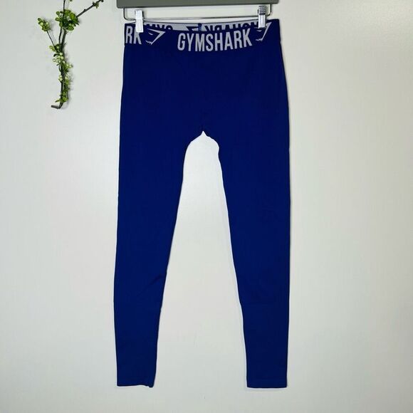 Gymshark Purple Workout Exercise Yoga Pants Leggings Size Medium - Picture 1 of 7